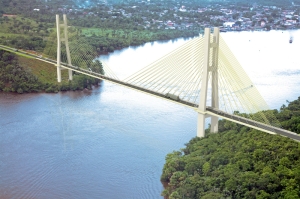 Maquette virtuelle du pont sur l’Oyapock - 66.9 ko