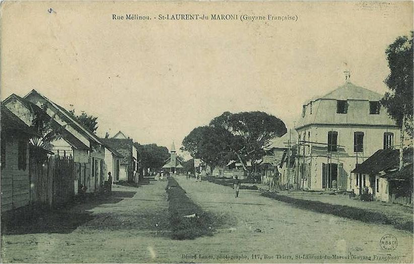 Carte postale : 1908, D.Lanes, fonds A.Heuret