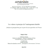 Rapport valeurs et principes des ecoquartiers